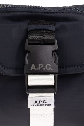 A.P.C. RueMadame Paris messenger shops bag - Navy blue 16